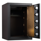 Envelope Drop Through Wall with Electronic Keypad Access safe door full open