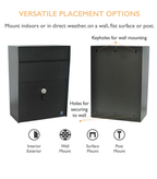  Heavy Duty Payment Drop Box Call Outs