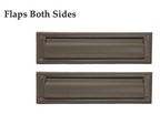 Large Magazine Door Mail Slot interior and exterior 