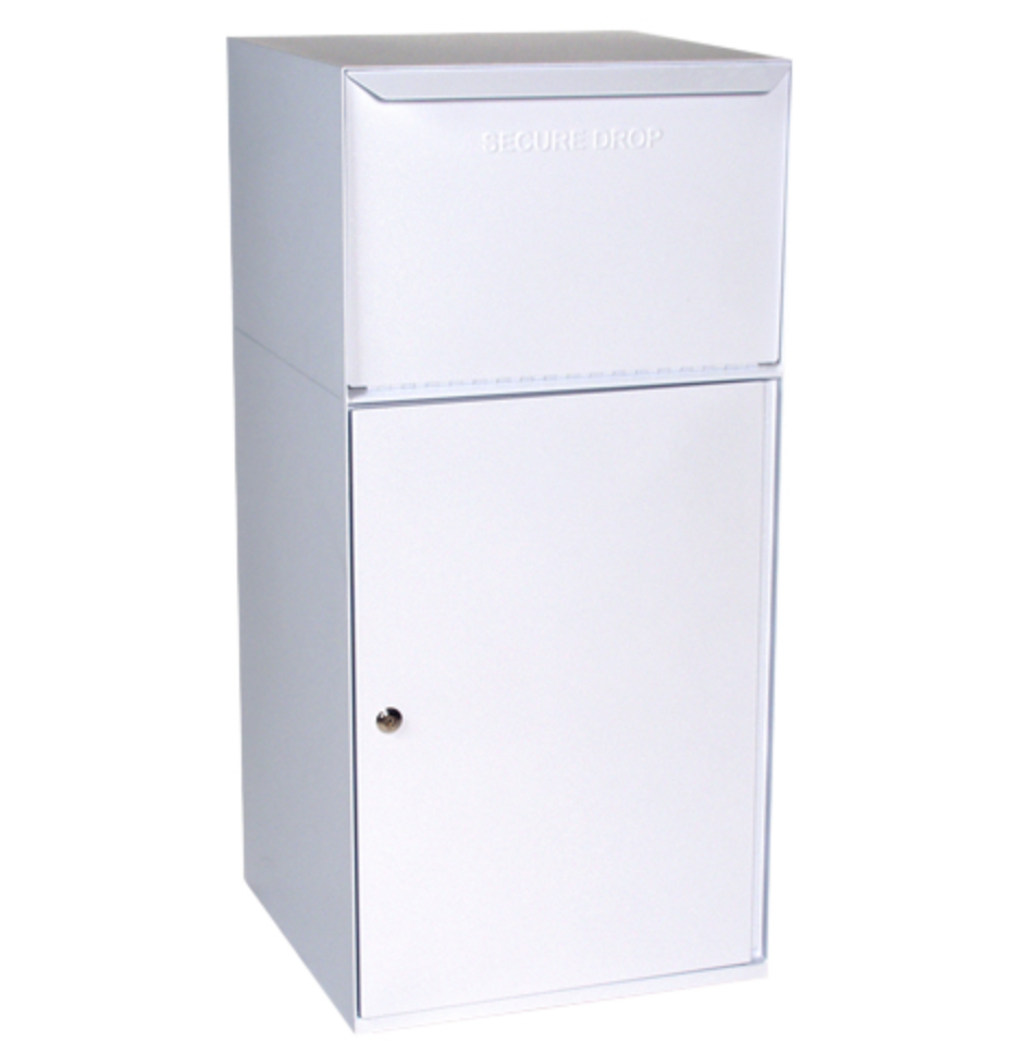 Large Package Dropbox White