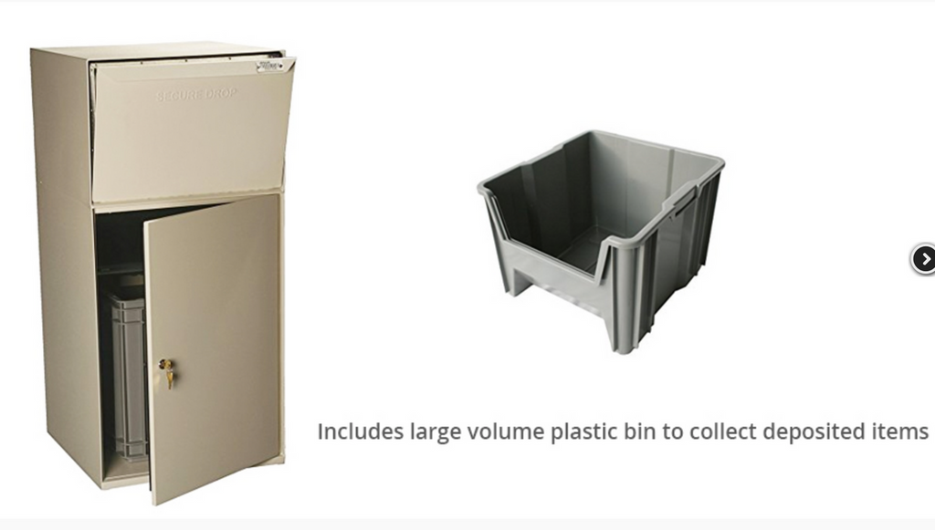 Large Package Dropbox Bin