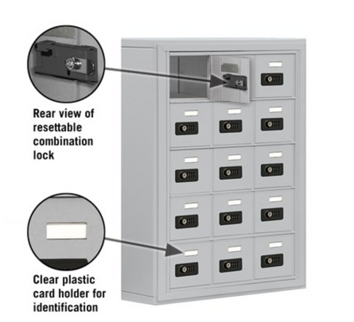 Custom Built Cell Phone Lockers Surface Mount or Recessed