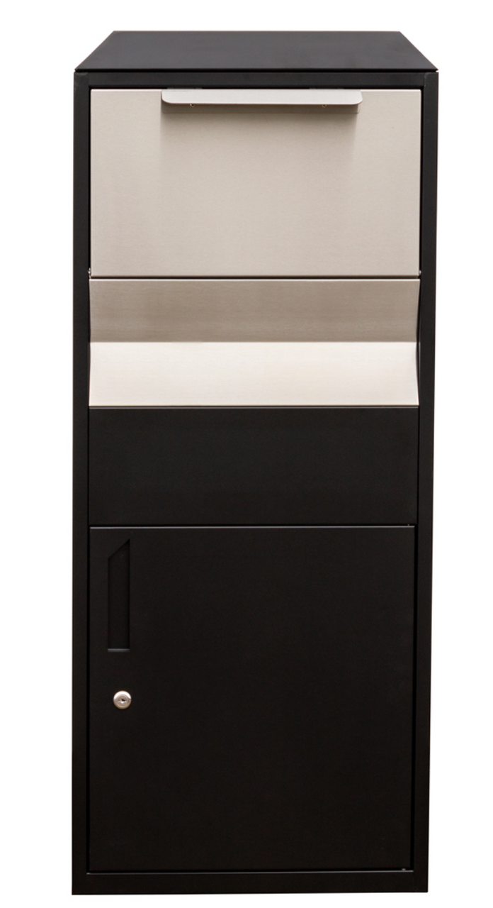 Extra Large Free Standing Parcel Drop Box  front view