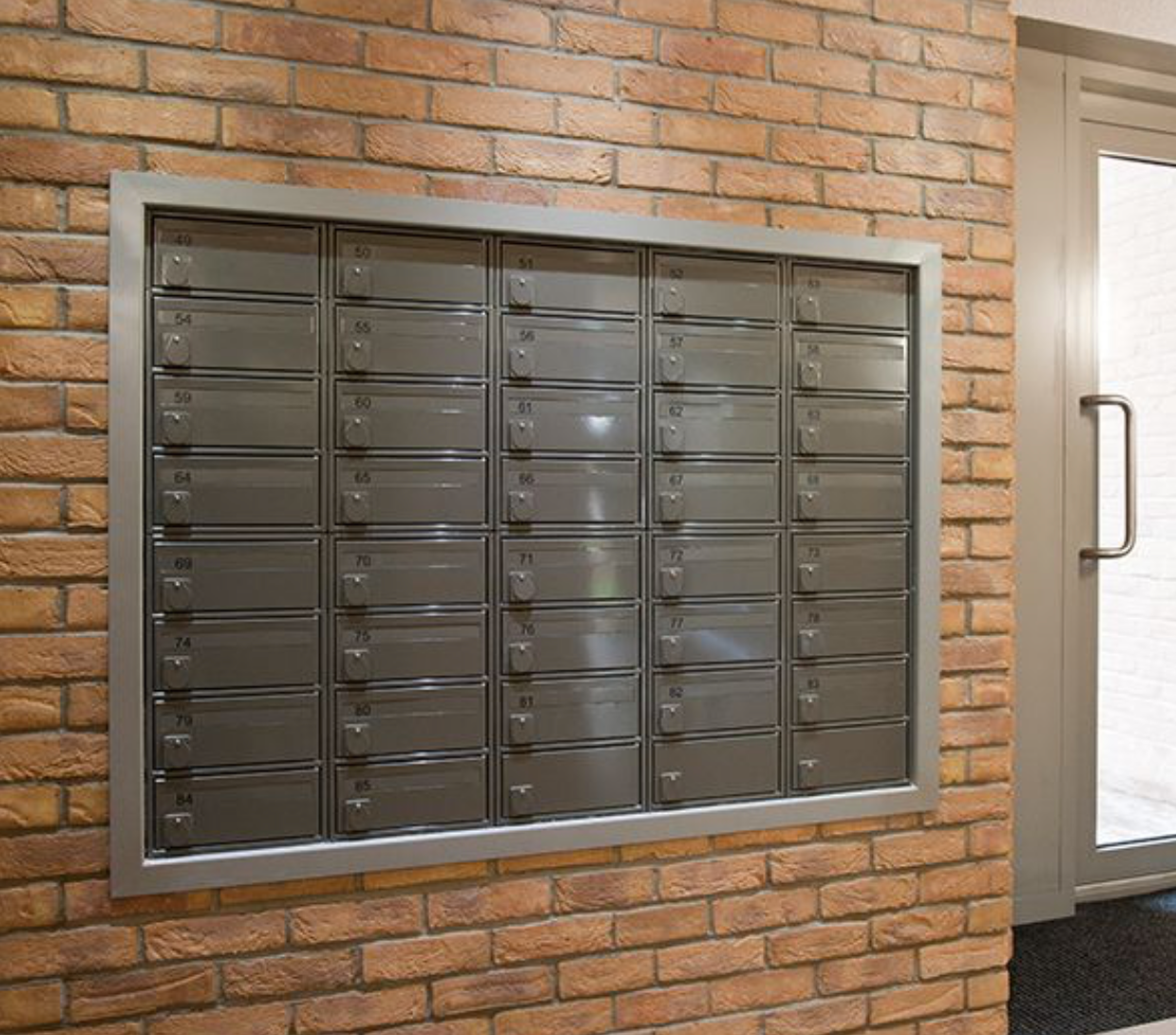 Fire Rated Through the Wall Letter Dropbox with Rear Access