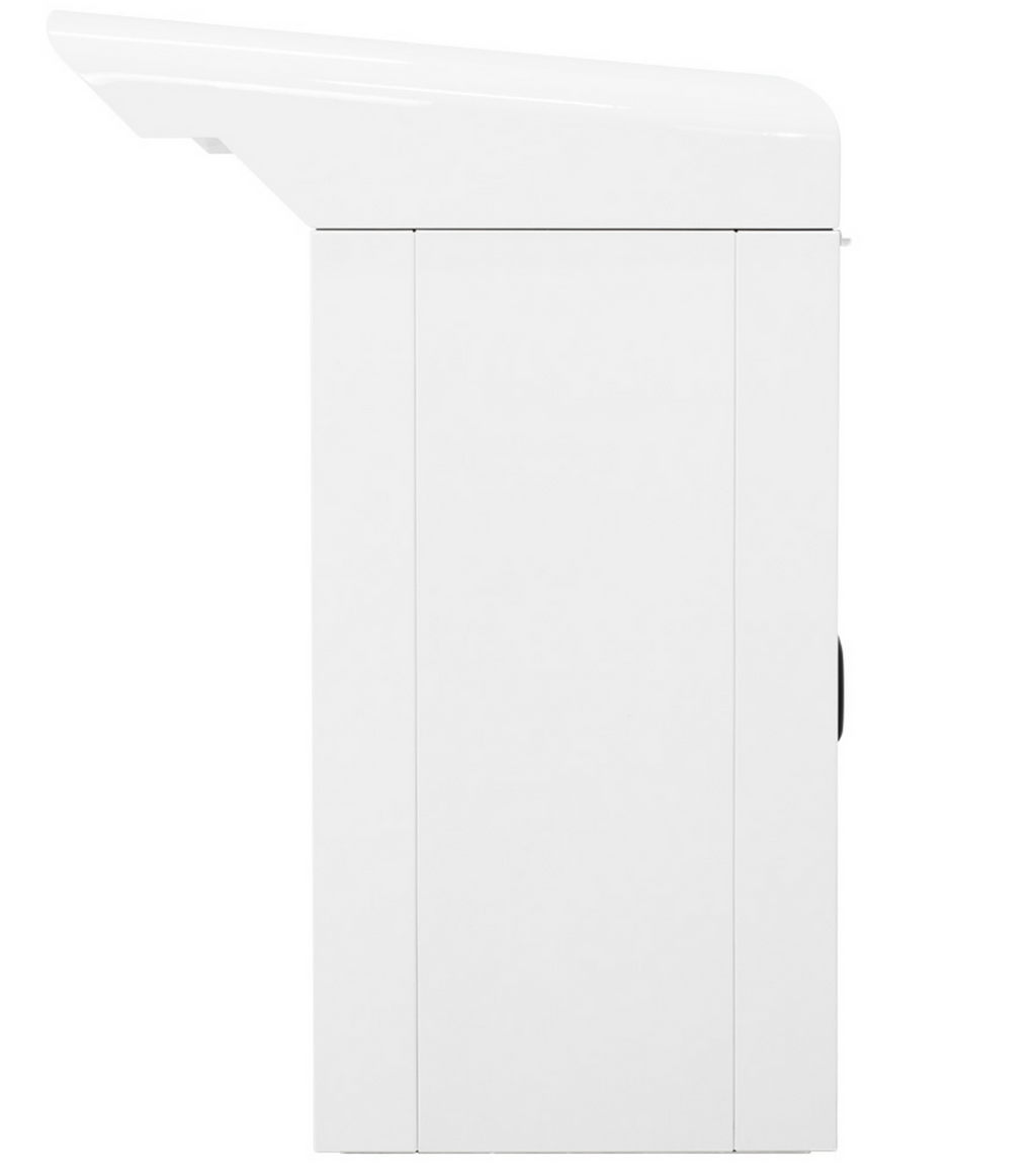 Side view Free Standing High Capacity Large Payment Dropbox 