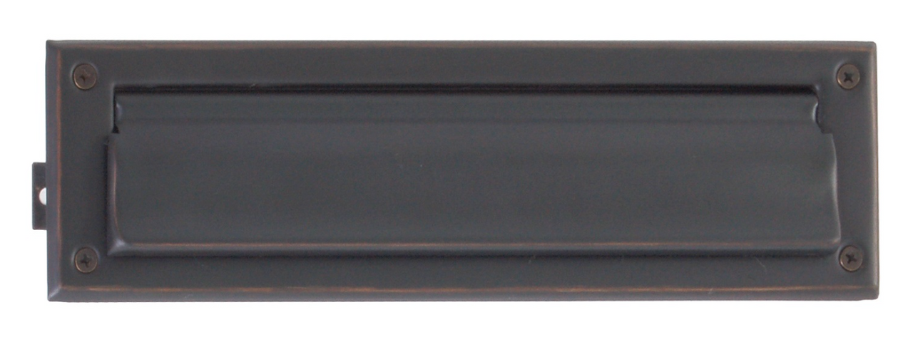 Brass Vertical Door Mail Slot