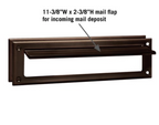 Large Mail Slot for Doors open