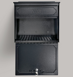 Wall Mounted Locking Mailbox open