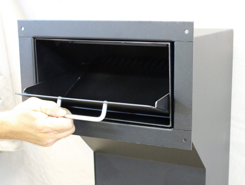 Extra Large High Security Through the Wall Custom Deposit Drop Box with Hopper Drop Door