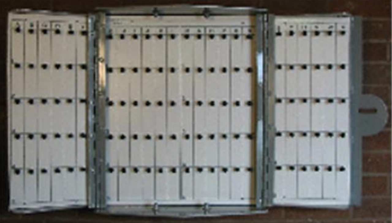 Heavy Duty Extra Large Key Cabinet 120 Keys