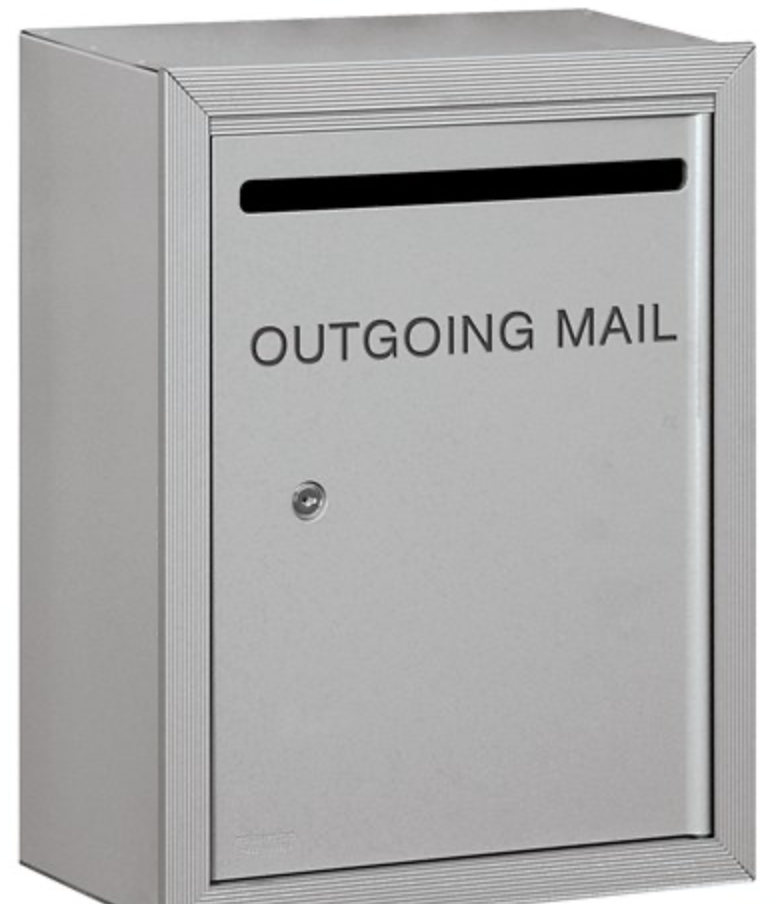 Wall Mounted Mail Drop Box