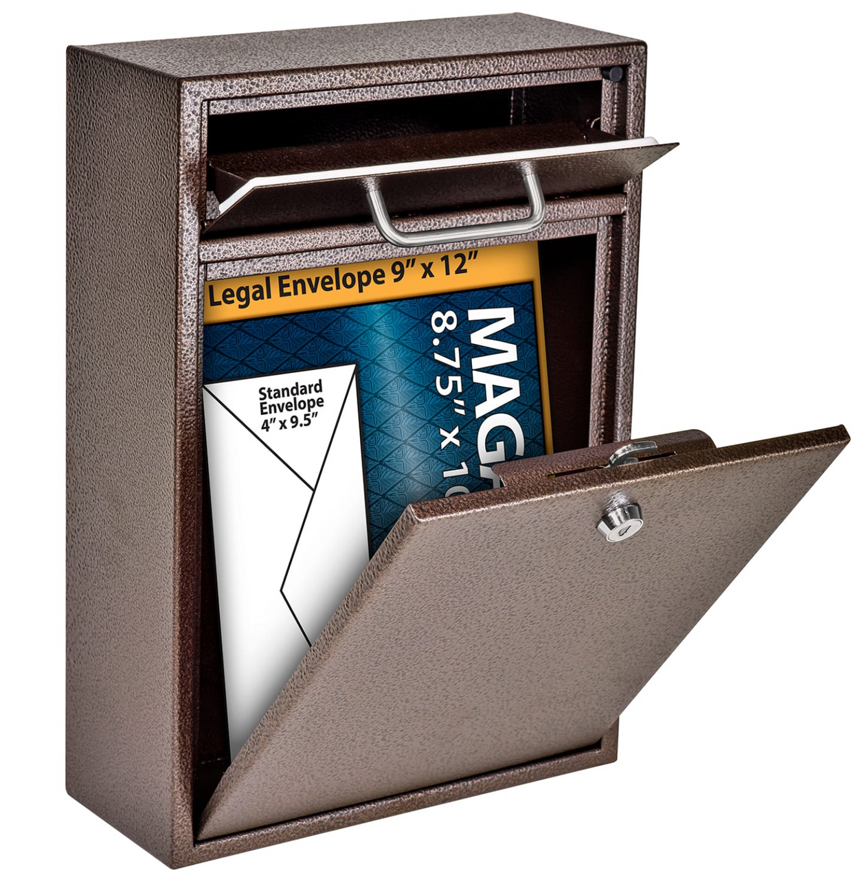 Locking Wall Mailbox or Dropbox
