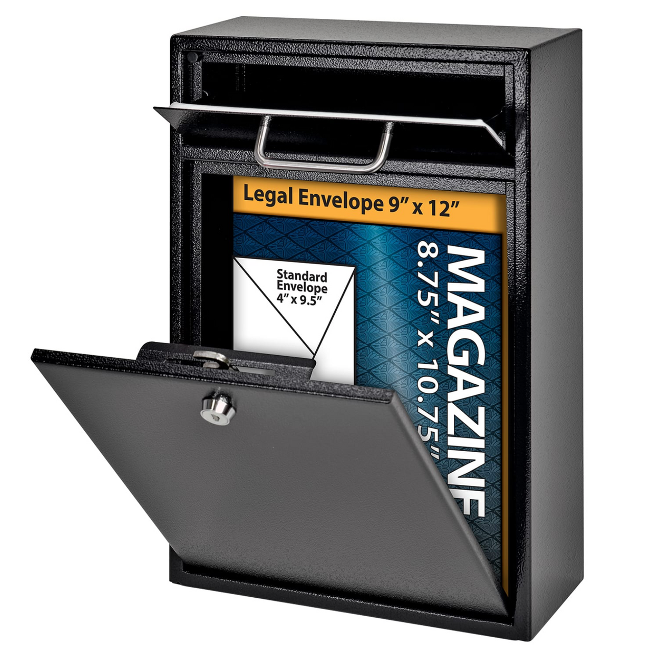 Locking Wall Mailbox or Dropbox