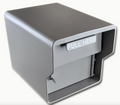 Gray Outdoor Heavy Duty Payment Dropbox with Hopper Secure Drop