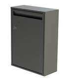 Fire rated payment wall mounted locking dropbox