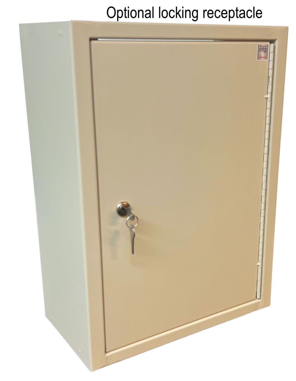Through Wall Invoice Drop Slot with Rain Guard, Extension & Receptacle (TARGET)