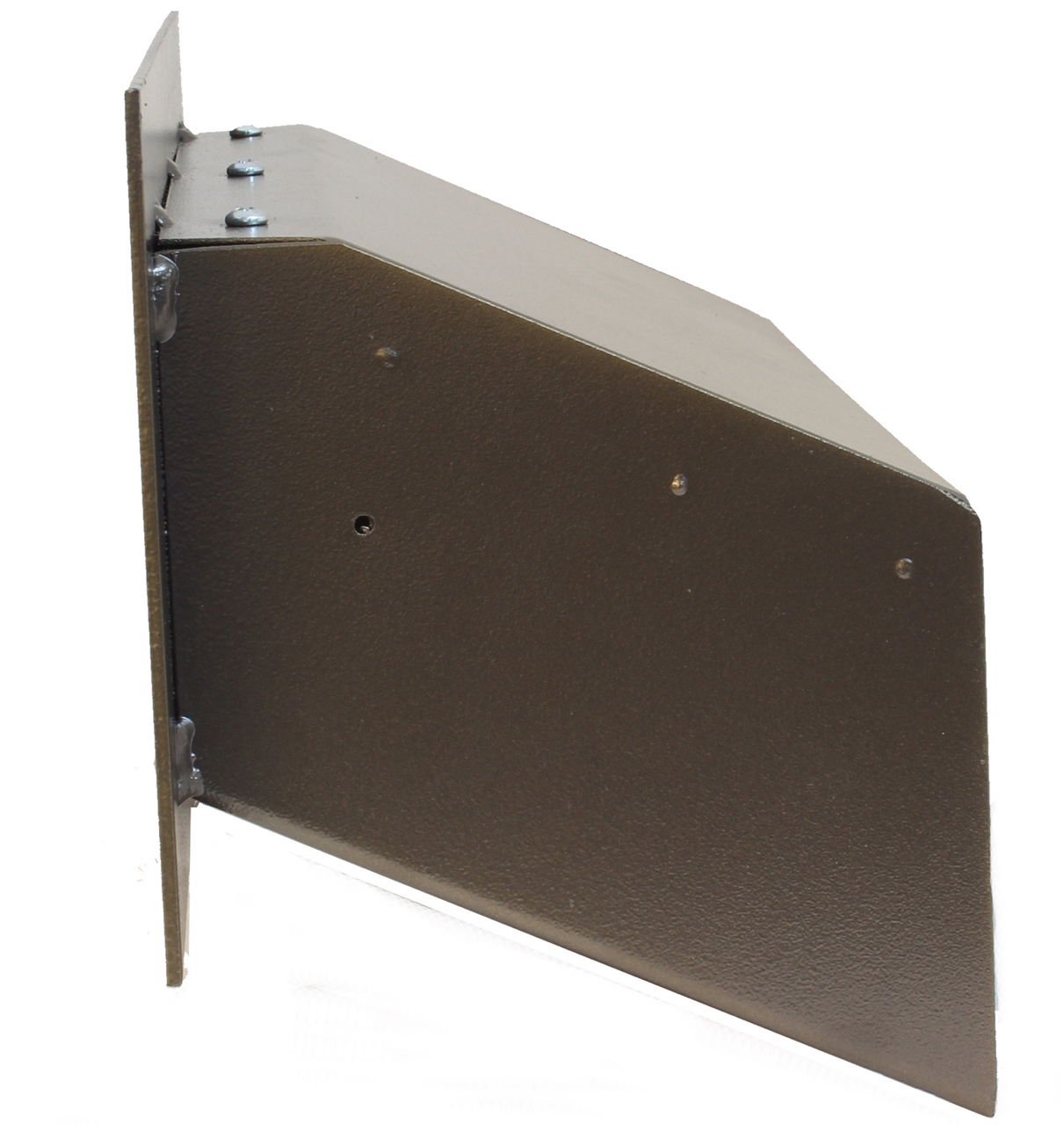 Through Wall Invoice Drop Slot with Rain Guard, Extension & Receptacle (TARGET)