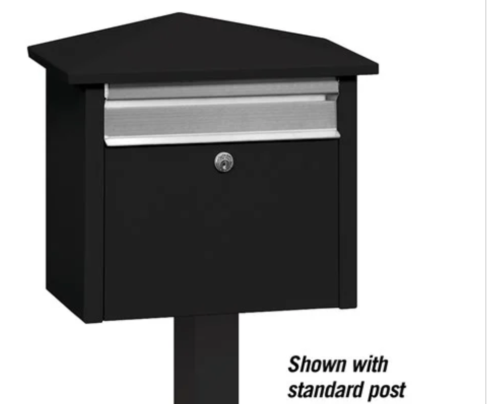 Residential Wall Mounted Locking Mailbox