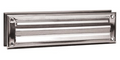 Large Mail Slot for Doors Chrome finish