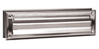 Large Mail Slot for Doors Chrome finish