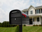 Traditional Locking Mailbox Front and Rear Access