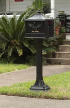 Victorian Locking Mailbox  Street View