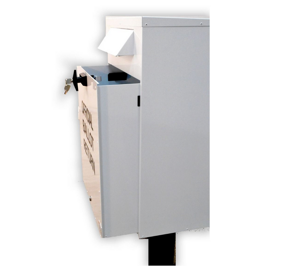 Free Standing Extra Large Payment Dropbox Removable Locking Receptacle