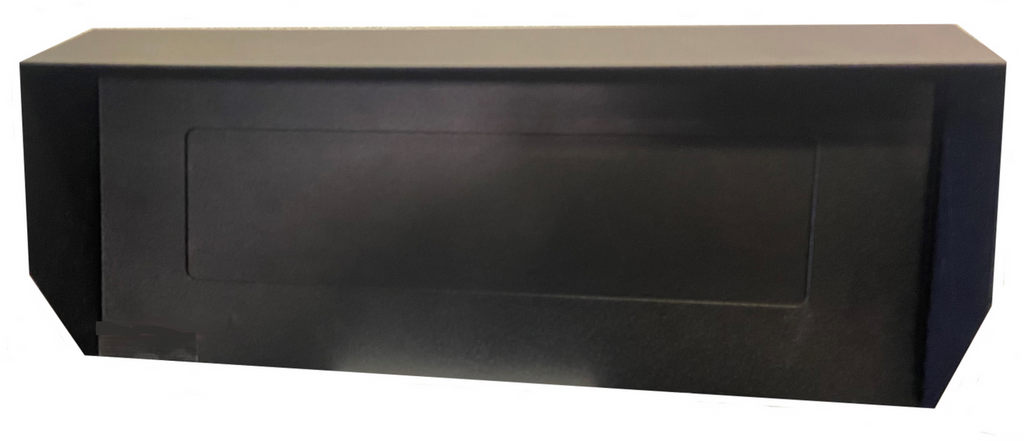 Through Wall Invoice Drop Slot with Rain Guard, Extension & Receptacle (TARGET)