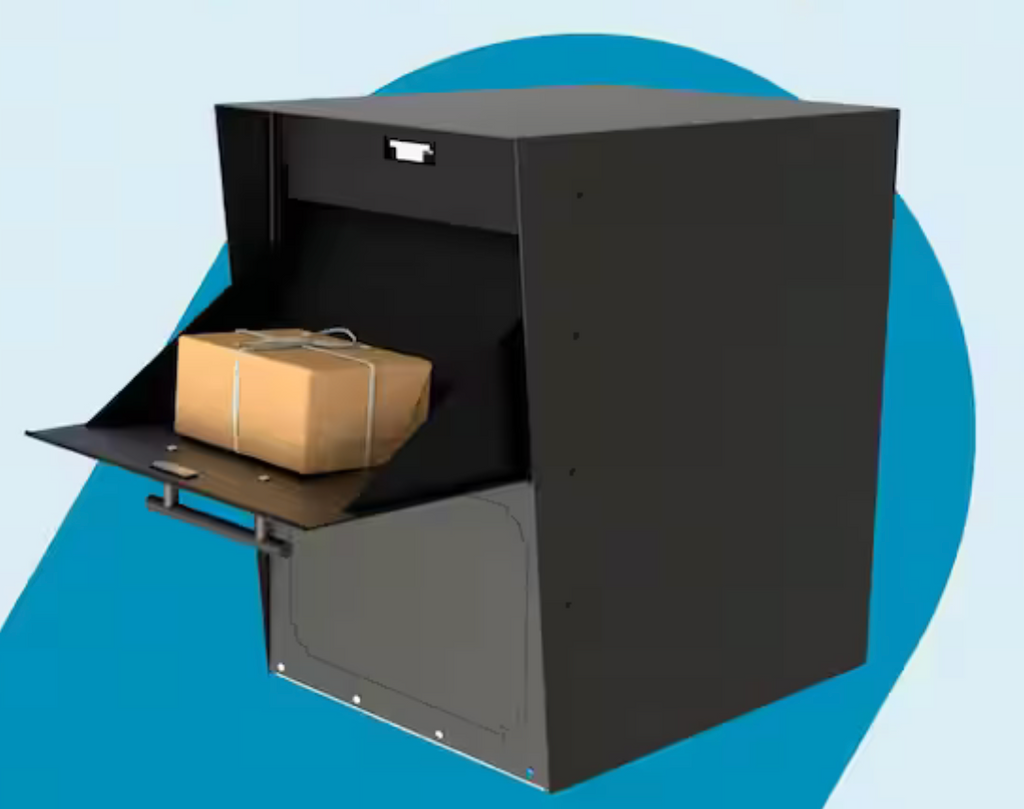 Secure Locking Payment Dropbox Package Drop