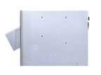 Large Through the Wall Stainless Steel Outdoor Book Drop side view