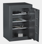 High Security Safe with Digital Key Pad and Backup Key Access Door Open