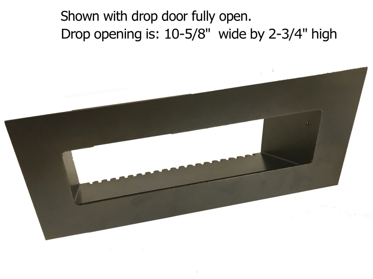 Adjustable Through the Wall Mail Drop Slot