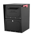 Black Locking Curbside Mailbox