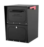 Locking Mailbox in Column
