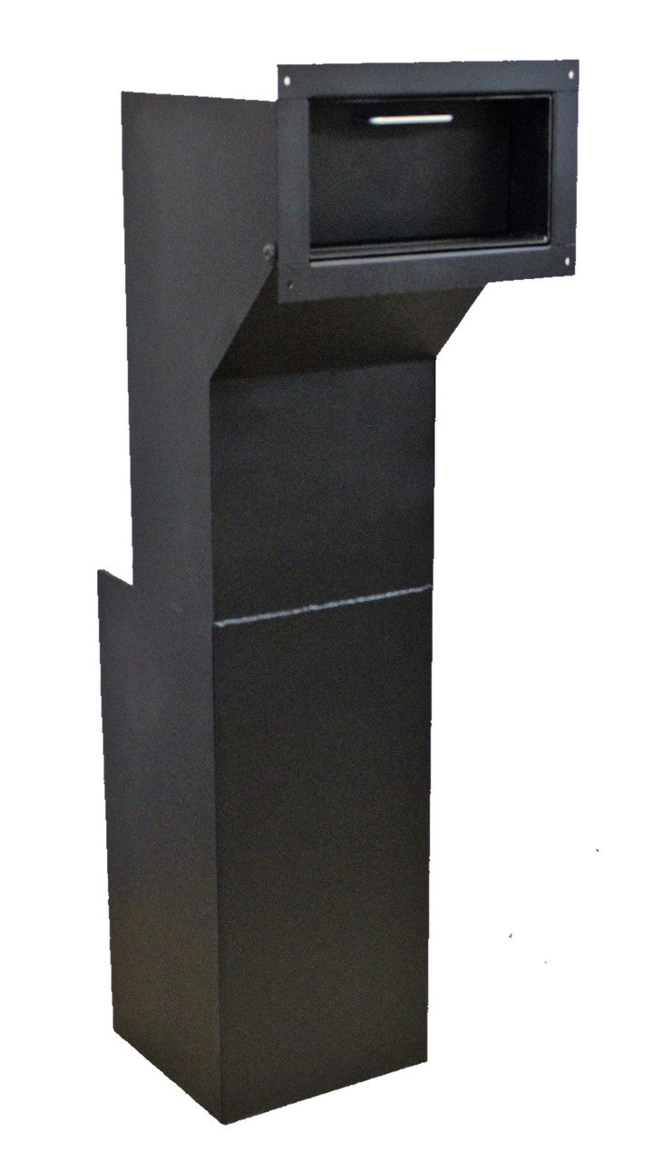 Extra Large High Security Through the Wall Custom Deposit Drop Box with Hopper Drop Door