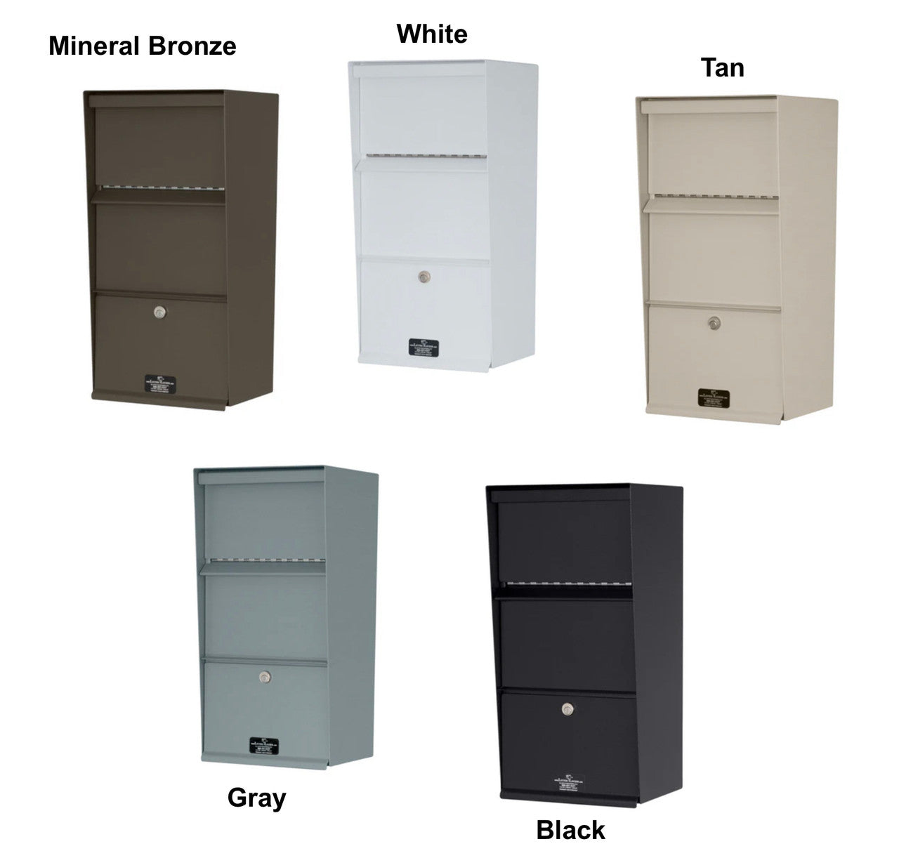 Large Locking Wall Mounted Mailbox