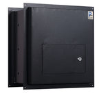 Through the Wall Drop Box black