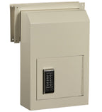 rear view showing keypad lock