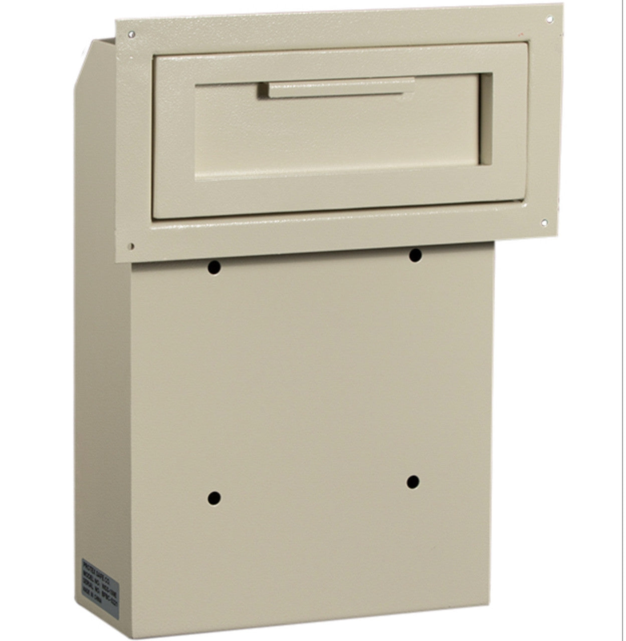 Front view with cover plate