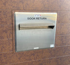 Stainless Steel Through Wall Book Return