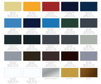 fire rated mail drop color options