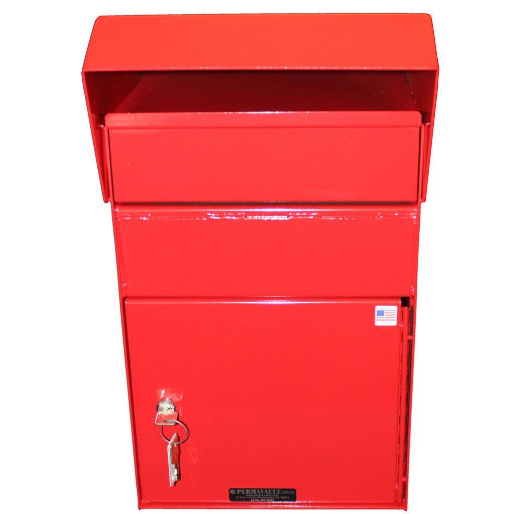 Extra Large Outdoor Secure Payment Drop Box front view