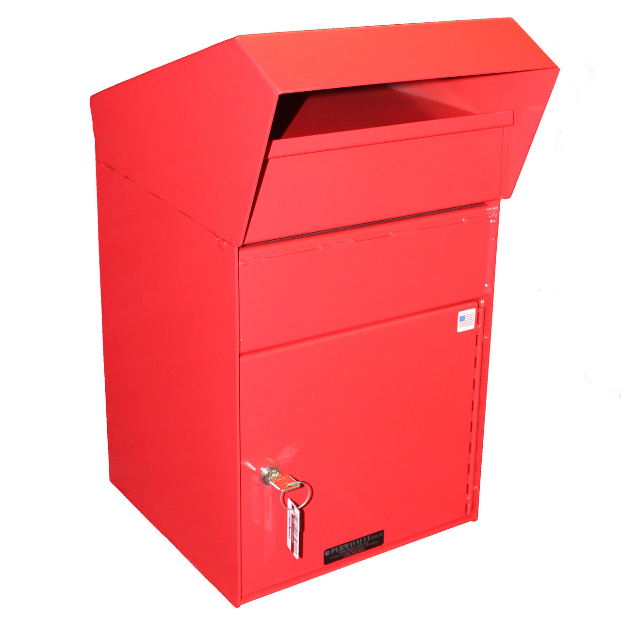 Extra Large Outdoor Secure Payment Drop Box side view