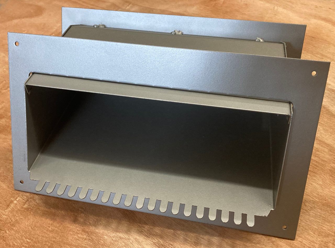 Interior Flange for Mail Chute and mail slot