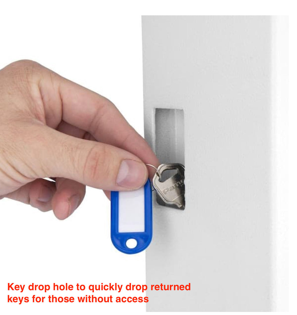 key cabinet with electronic keypad with key drop slot