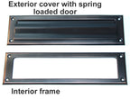 Large Mail Slot for Doors front and rear