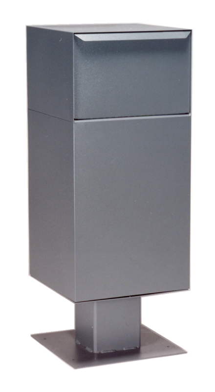 Gray Deposit Vault with Pedestal DVCS0030