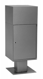 Black Deposit Vault with Pedestal DVCS0030
