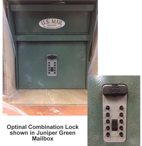 Shown with combination lock option