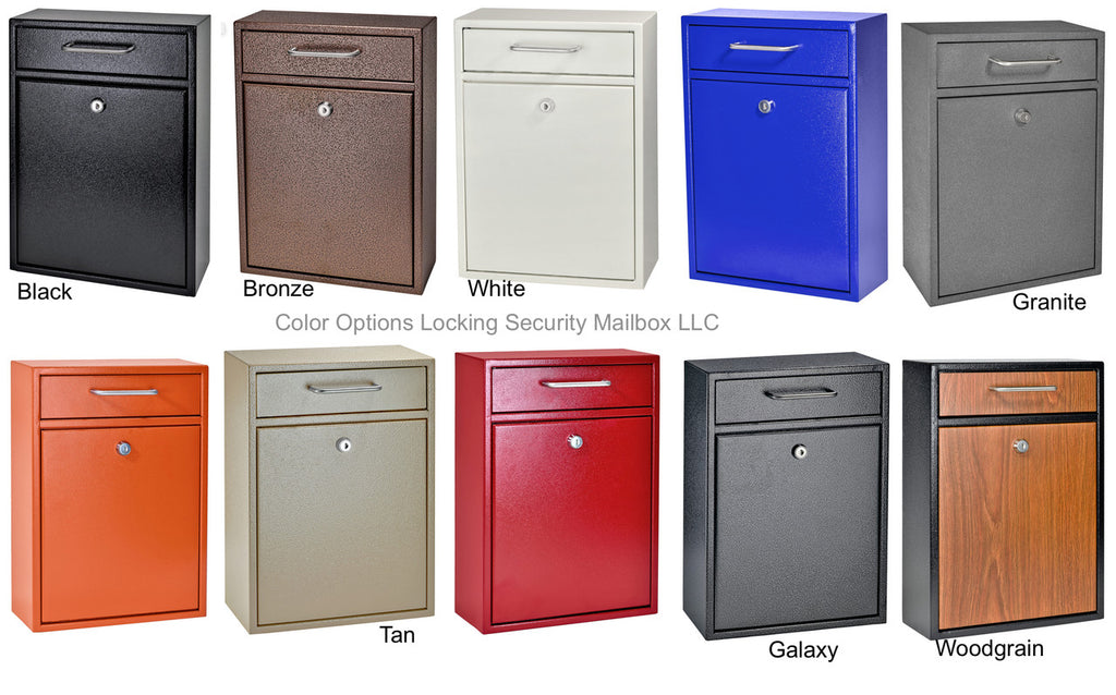 Locking Wall Mailbox or Dropbox